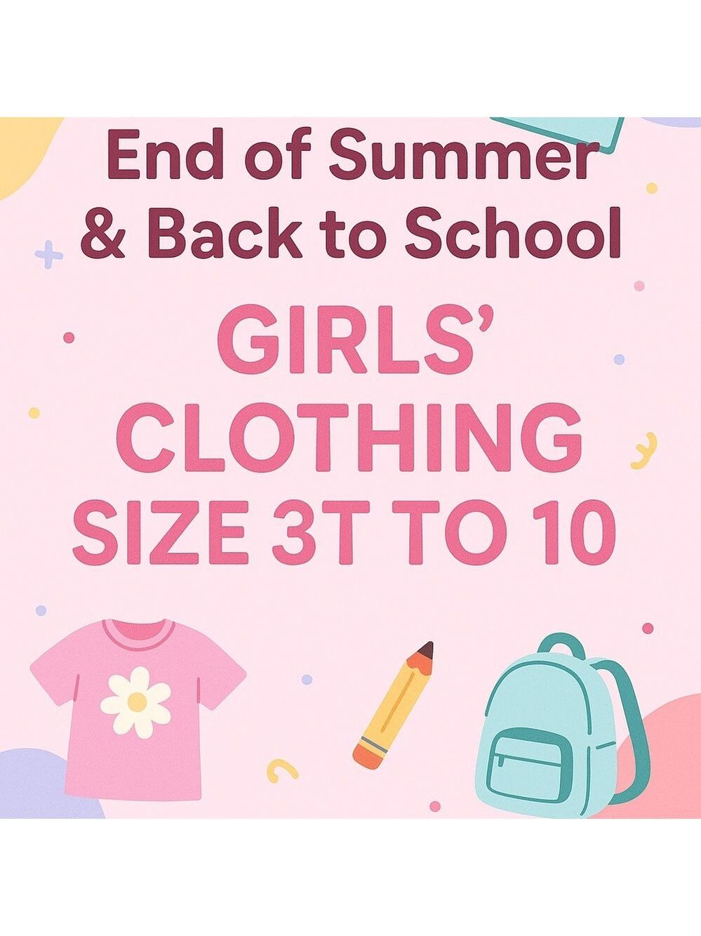 Like this to be notified of live shows for girls clothing on sale!